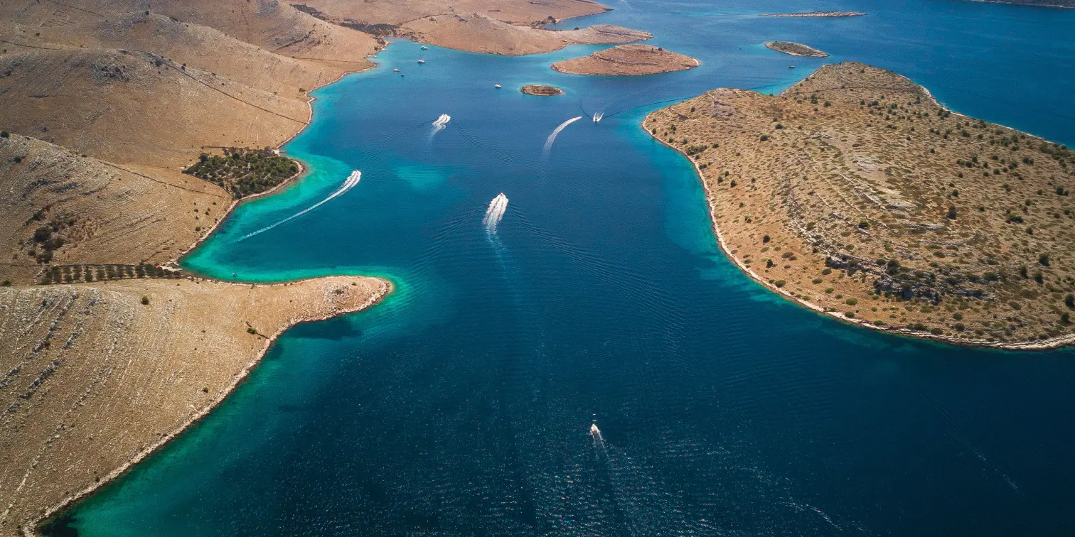 An Aerial Shot of Kornati Islands